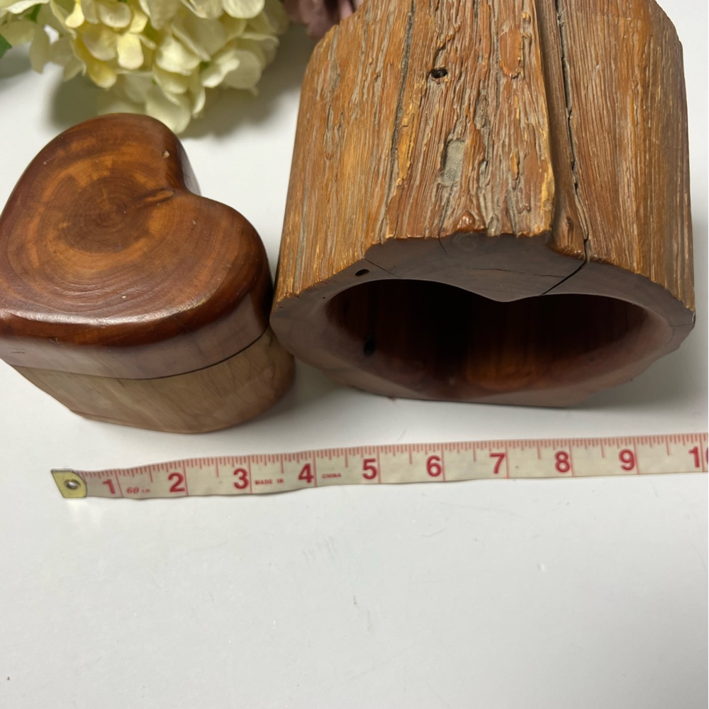 - Rare -Vintage Jeff Trag Micanopy Florida 1987 Hand Carved Wood Box - Picture 5 of 11